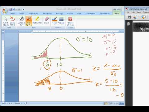 How to find the area under a normal curve How to find the area under a normal curve