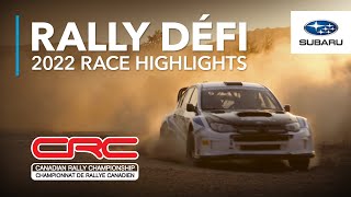 2022 Canadian Rally Championship (CRC) Rally Defi - Race Highlights