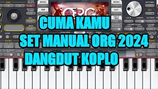 org 2024 set manual lagu cuma kamu