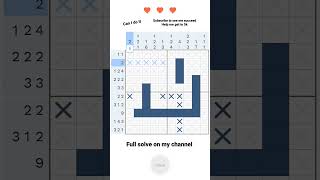 ASMR #Nonogram Shorts Daily Puzzle 11/15/22 #quickpuzzle