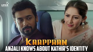 Anjali Knows About Kathir's Identity | Kaapaan Movie Scenes | Suriya | Mohanlal | Sayyeshaa | Arya