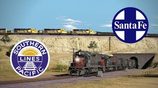 Trainz 2019 | The Final Days of Tehachapi Pass and Abo Canyon