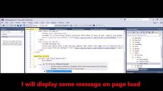 MVC - Add simple Java Script to MVC View