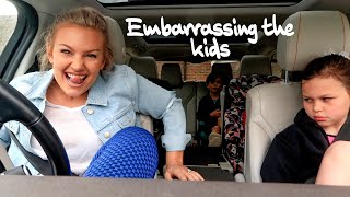 The Kids are Embarrassed by MOM!