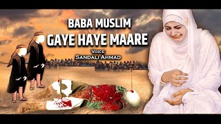 Moharam Naat 2023 - BABA MUSLIM ft. Sandali Ahmad -Kuch Bharosa Hai Jindagi - Imam hussain qawwali