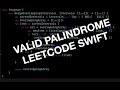 Valid Palindrome Leetcode | Swift | iOS Coding Interview