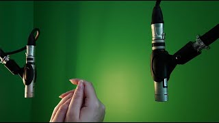 ASMR ~ New Mics Test ~ Whispering ~ Tapping, Scratching, Crinkles, etc.