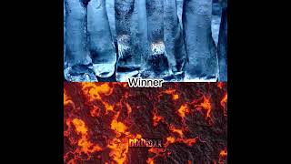 Water (All forms) VS Fire (All Forms)