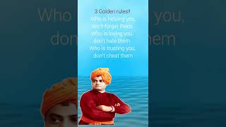 3 Golden Rules... #shortsvideo #quotes #quotes #viralvideo #viral #swamivivekananda