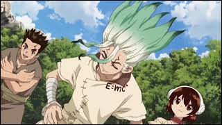 Taiju and Yuzuriha Meet Senku Again (DR. STONE Stone Wars EP 7)