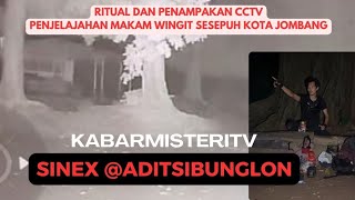 PENAMPAKAN HANTU TERTANGKAP CCTV❗PENELUSURAN MITOS ANGKER MAKAM BUYUT JOMBANG‼️