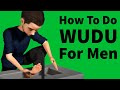 How to Do Wudu Men Islam Ablution Step by Step