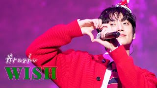 [4K] 241222 嵐 Arashi - WISH (공찬 Focus) | 비연담 x 내손너 팬미팅 in TOKYO