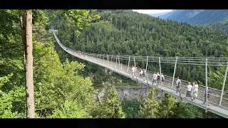 Highline 179 Hängebrücke in Tirol (Austria) Suspension Bridge in Austria