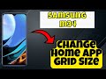 Change Home App Grid Size Samsung Galaxy M34 || How to change app grid || App grid settings