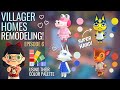Colour matching VILLAGER HOMES EP6: Gayle, Fauna, Whitney and Ankha | ACNH - Animal Crossing