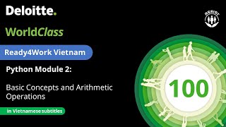 Python Module 2: Basic Concepts and Arithmetic Operations (Vietnamese subtitles)
