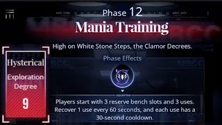 Mania Training Phase 12: Hysterical | Path to Nowhere