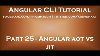 Angular aot vs jit
