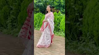 Pujar Collection Half Silk Saree #saree #lifestyle #love