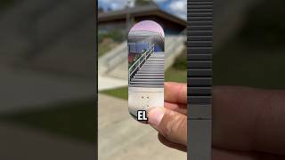 EL TORO 20 STAIR HISTORY🔥 #fingerboard #fingerboarding #lcboards #skate #skateboard #diy # eltoro