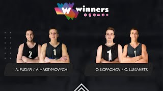 Winners Beach Volleyball. Men. A. Fudar / V. Maksymovych - O. Kopachov / O. Lukianets 23.12.2024