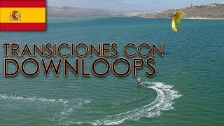 Cómo hacer Transiciones con Downloops, Tutorial Twintip (Básico + Giros Carving)