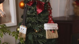 クリスマスDIY：刷毛で作るクリスマスオーナメント DIY【CAINZ DIY STYLE】