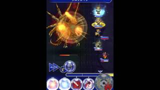 【FFRK】最強パーティーで挑む!FF7イベント誇りの継承 黄金の破壊竜 【凶++】難易度180 バハムート・烈