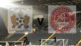 Kilmarnock v Aberdeen 2-1 3 Goal clash