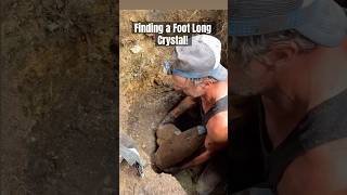 Finding a Foot Long Crystal!