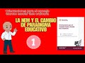 Los 10 temas del CTE - Tema 1: LA NEM Y EL CAMBIO DE PARADIGMA EDUCATIVO