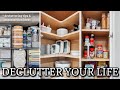 KITCHEN CLEAN, DECLUTTER & ORANIZE 2024 | HOW TO DECLUTTER KITCHEN CABINETS | KITCHEN ORGANIZATION