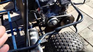 Predator 206/Electric hybrid GoKart/Buggy update & musings #3