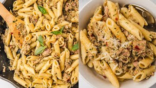 Tuna Pesto Pasta