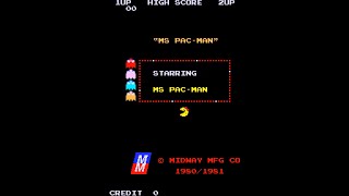 Arcade Longplay [1045] Ms. Pac-Man (US)