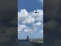 us air force c130 hercules ANG Rhode Island take off from bali airport