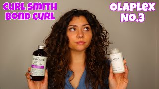 CURLSMITH BOND CURL VS OLAPLEX NO.3! | WHICH IS BETTER?