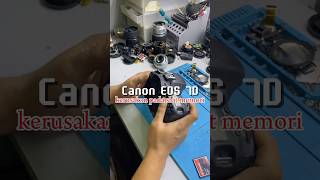 CANON EOS 7D MEMORI GA KEBACA #serviskamera #service #photography #canon