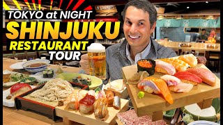 Shinjuku Restaurant Tour Experience | Sushi, Wagyu, Tempura in Tokyo ★ ONLY in J