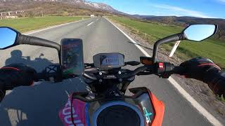 Duke 790 RUSH ride - chasing Aprilia RSV 4 and Honda 1100