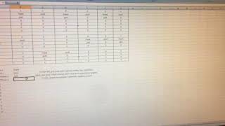 Baseball game planning with excel