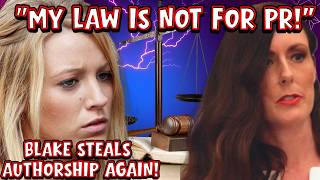 Blake Lively Just Got TORCHED For WEAPONIZING SURVIVOR Law Against Baldoni By The Law's AUTHOR