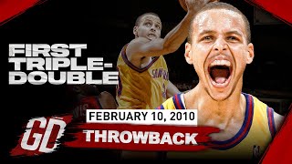 When Rookie Steph Curry Had His FIRST CAREER Triple-Double 🔥CRAZY Highlights | February 10, 2010