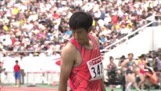 男子三段跳　決勝3位　第100回日本陸上競技選手権大会