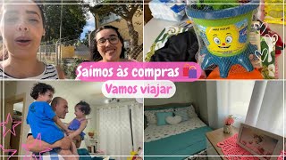 TEMOS NOVIDADE!!PRIMEIRAS COMPRAS PARA VIAGEM|CAMA POSTA LINDA|video da virtuosa do lar