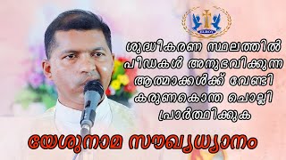 യേശുനാമ സൗഖ്യ ധ്യാനം 2023. ഭാഗം 2, ശുദ്ധീകരണ ആത്മാക്കൾക്കുവേണ്ടി കരുണ കൊന്ത ചൊല്ലി പ്രാർത്ഥിക്കുക