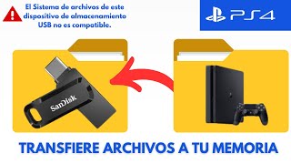 Cómo pasar gameplays de mi PS4 a memoria USB