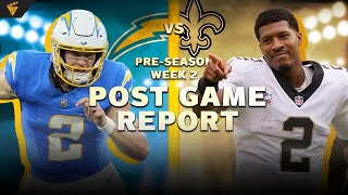 Chargers vs Saints: Post Game Report - Preseason Week 2 (2023) | Director's Cut