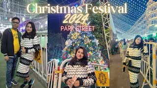 Christmas Festival Kolkata 2024 || Park Street || Christmas Celebration 2024 ||Allen Park #kolkata